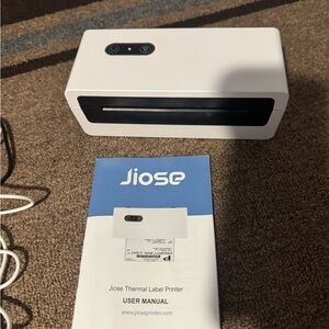 White Thermal Label Printer